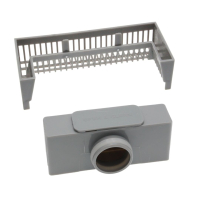 Syfon kompletny szeroki + kratka